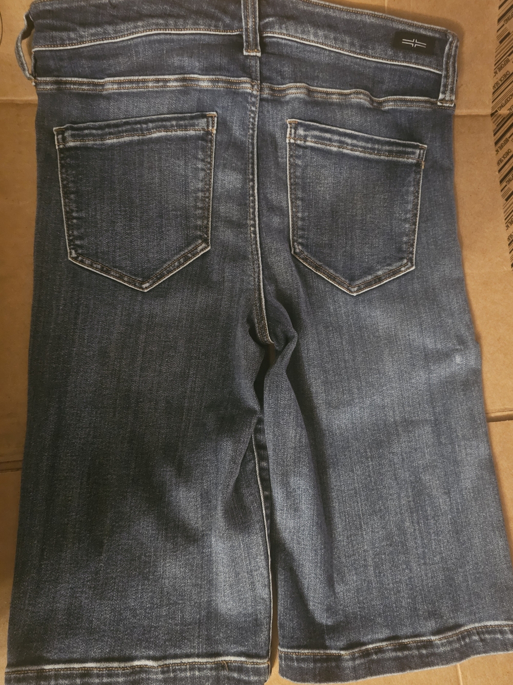 Liverpool Los Angeles The Cruiser Bermuda Denim Shorts Size 8/29 Blue